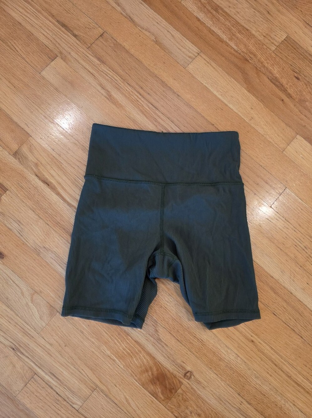 Athleta Ribbed Bike Shorts
